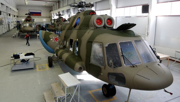Mi-8 MTPR helicopters - Sputnik International