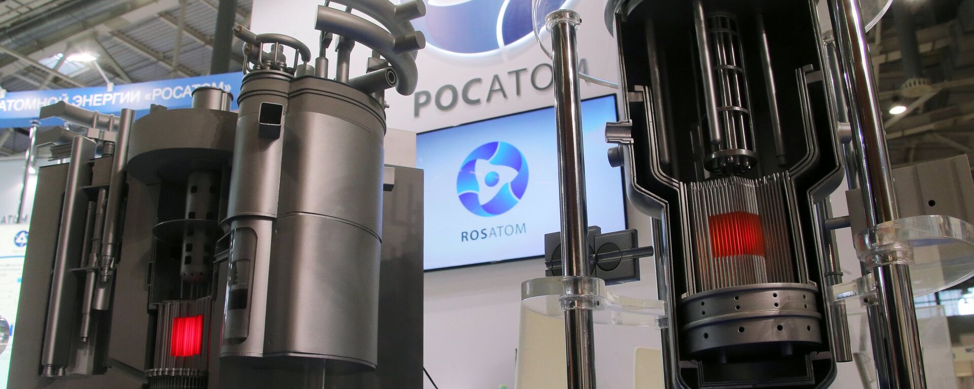 Models of nuclear reactors BREST and MBIR at Rosatom's stand at the 11th National Forum and Exhibition Goszakaz - 2015  - Sputnik International, 1920, 18.04.2023