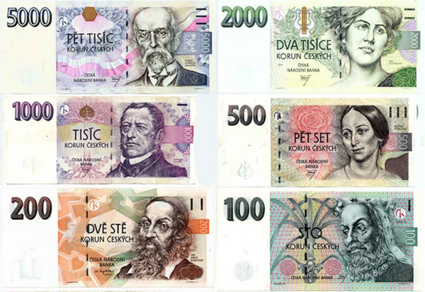 Valid banknotes of Czech koruna Valid banknotes of Czech koruna - Sputnik International