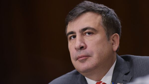 Former president of Georgia Mikheil Saakashvili - Sputnik International
