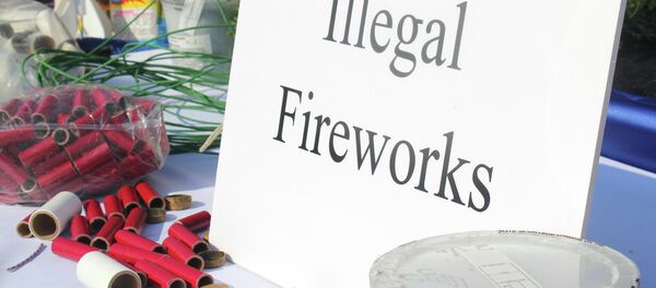 A warning about illegal fireworks from the United States Consumer Product Safety Commission - Sputnik International