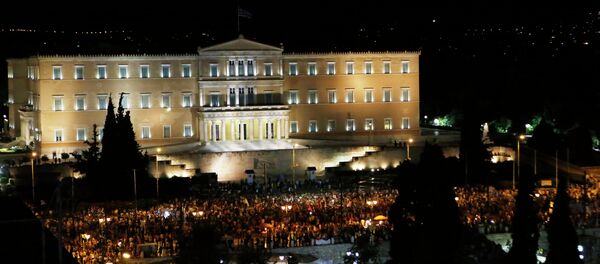 Supporters of the No vote - Sputnik International