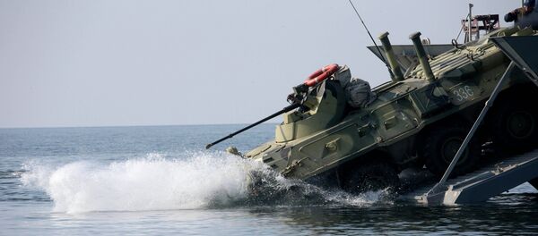 The Denis Davydov new generation landing craft enters service at Baltic Fleet The Denis Davydov new generation landing craft enters service at Baltic Fleet - Sputnik International