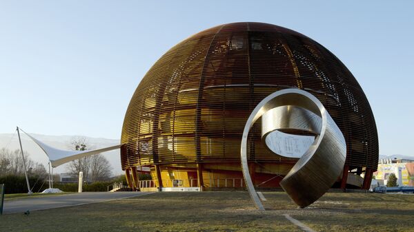 Globe of Science and Innovation at the European Organisation for Nuclear Research (CERN) in Meyrin, near Geneva - Sputnik International