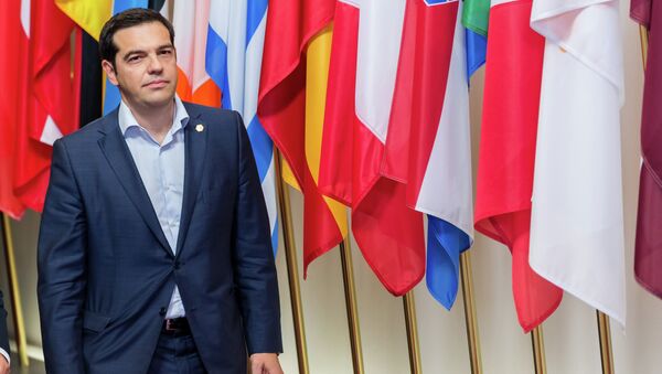 Greek Prime Minister Alexis Tsipras - Sputnik International