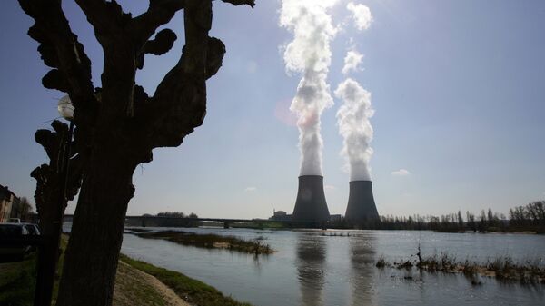 General view of the Belleville-sur-Loire's nuclear plant in France. - Sputnik International