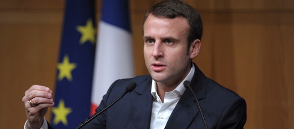French Economy Minister Emmanuel Macron French Economy Minister Emmanuel Macron - Sputnik International
