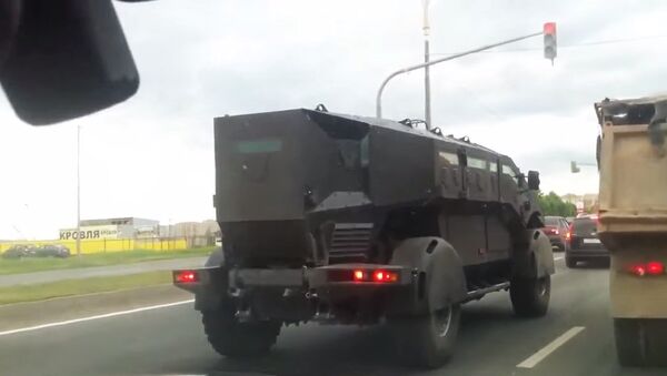 New Russian armored vehicle - Sputnik International