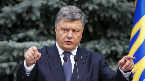 Ukraine's President Petro Poroshenko - Sputnik International