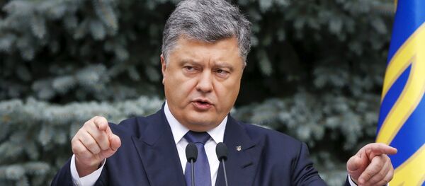 Ukraine's President Petro Poroshenko - Sputnik International