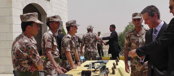Members of the Jordanian border guard - Sputnik International