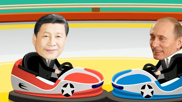 A Chinese animated short titled Going to SCO and BRICS Summits With Xi Jinping - Sputnik International
