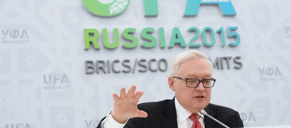 Press briefing by Sergei Ryabkov, Deputy Minister of Foreign Affairs of the Russian Federation, Russia's BRICS Sherpa Press briefing by Sergei Ryabkov, Deputy Minister of Foreign Affairs of the Russian Federation, Russia's BRICS Sherpa - Sputnik International