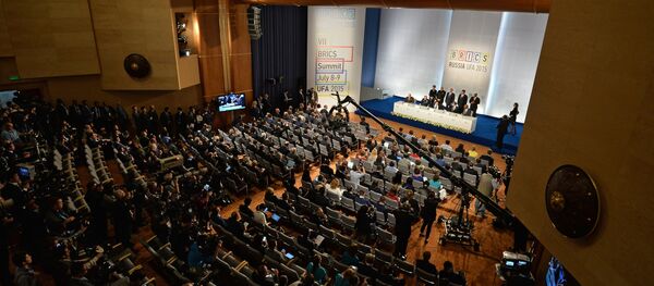 Signing of joint documents following the BRICS leaders meeting - Sputnik International