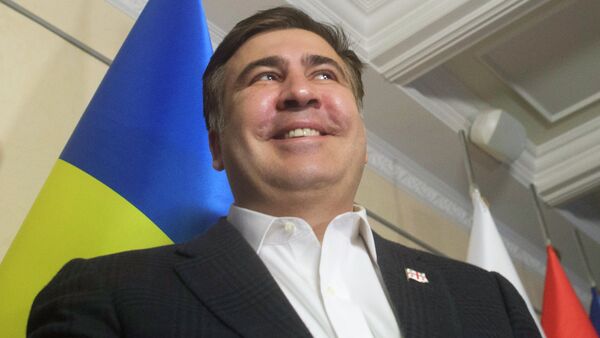 Mikhaeil Saakashvili's news conference in Kiev - Sputnik International