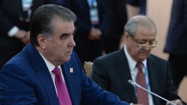 President of the Republic of Tajikistan Emomali Rakhmon - Sputnik International