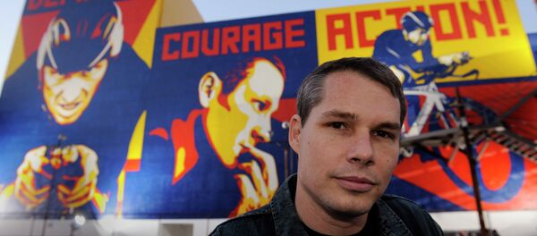 Obama ‘Hope’ Artist Shepard Fairey Arrested After Returning From Europe - Sputnik International