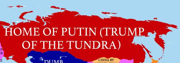 How Donald Trump sees the Globe - Sputnik International