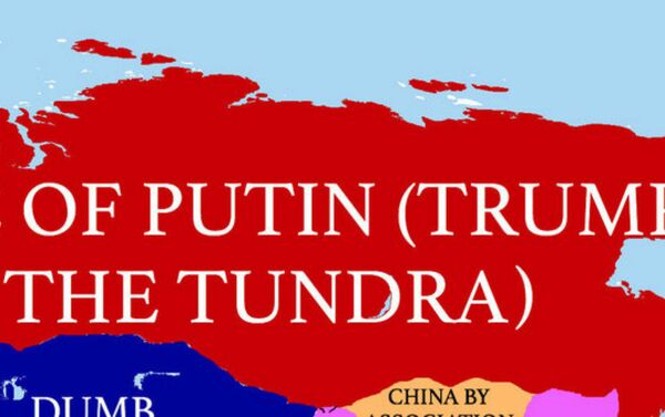 How Donald Trump sees the Globe - Sputnik International