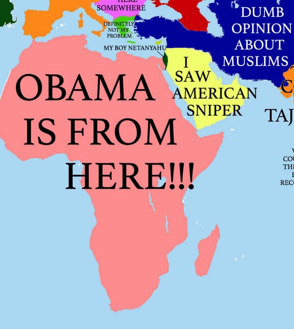 How Donald Trump sees the Globe - Sputnik International