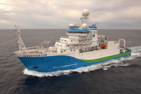 Marine National Facility's new Investigator research vessel. Marine National Facility's new Investigator research vessel. - Sputnik International