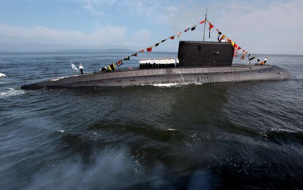 Parade rehearsal for Russian Navy Day in Vladivostok - Sputnik International