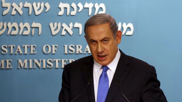 Israel's Prime Minister Benjamin Netanyahu speaks during a news conference in Jerusalem July 14, 2015 - Sputnik International