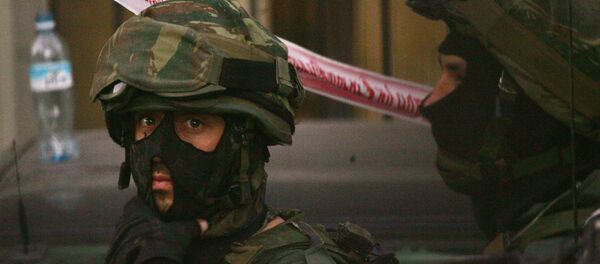 Israeli special police force officers. Israeli special police force officers. - Sputnik International