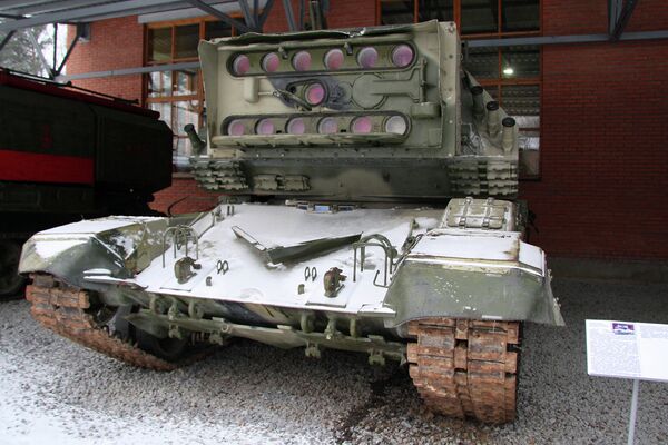 The 1K17 Szhatie self-propelled laser vehicle The 1K17 Szhatie self-propelled laser vehicle - Sputnik International