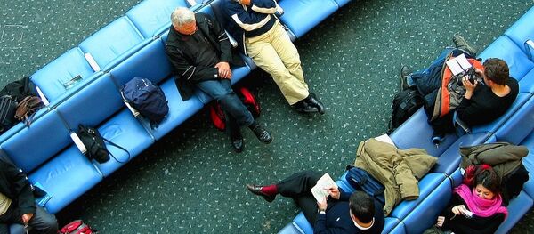 Passengers in an airport - Sputnik International