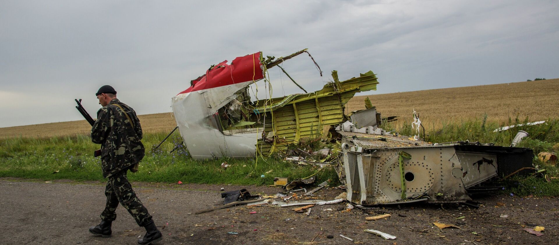 At the crash site of Malaysia Airlines flight MH17 in Ukraine - Sputnik International, 1920, 17.07.2020