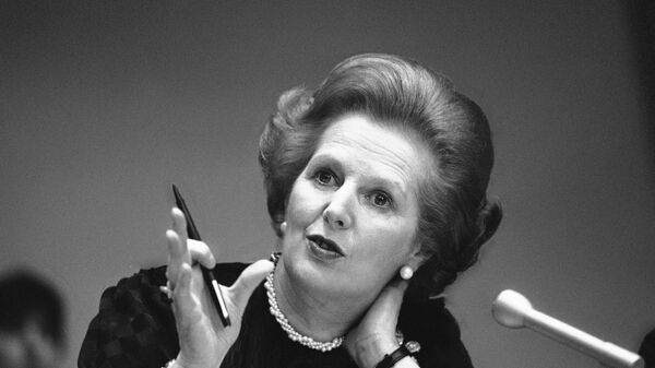 Former British Prime Minister Margaret Thatcher - Sputnik International