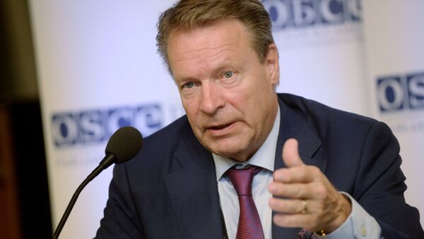 Chairman of the Parliamentary Assembly, Ilkka Kanerva, attends the 24th Annual Session of the Organization for Security and Co-operation in Europe, Parliamentary Assembly, in Helsinki, Finland, Thursday, July 9, 2015 - Sputnik International