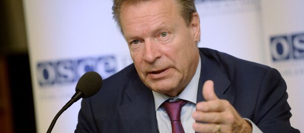 Chairman of the Parliamentary Assembly, Ilkka Kanerva, attends the 24th Annual Session of the Organization for Security and Co-operation in Europe, Parliamentary Assembly, in Helsinki, Finland, Thursday, July 9, 2015 Chairman of the Parliamentary Assembly, Ilkka Kanerva, attends the 24th Annual Session of the Organization for Security and Co-operation in Europe, Parliamentary Assembly, in Helsinki, Finland, Thursday, July 9, 2015 - Sputnik International