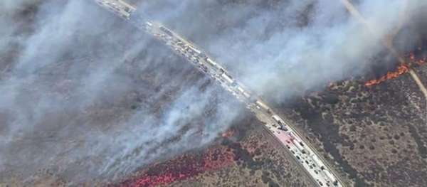 Cajon Pass wildfire Cajon Pass wildfire - Sputnik International