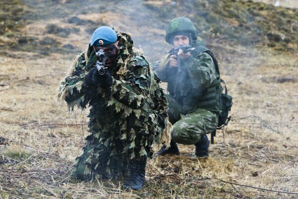 Exercises of Russian airborne troops Exercises of Russian airborne troops - Sputnik International