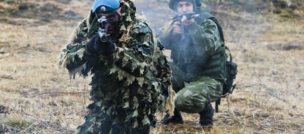 Exercises of  Russian airborne troops - Sputnik International