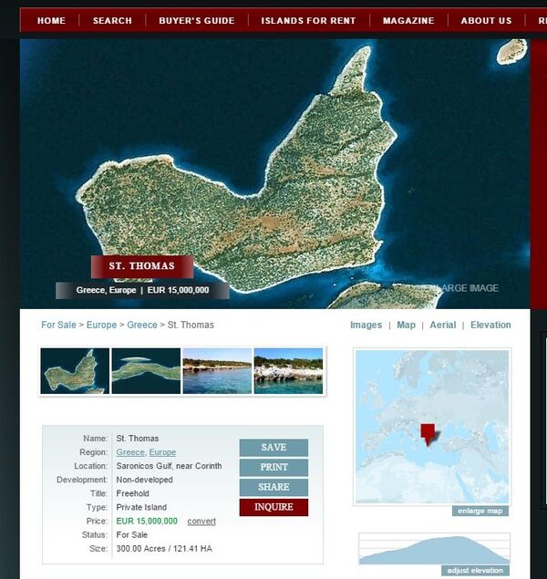 St. Thomas Island St. Thomas Island - Sputnik International