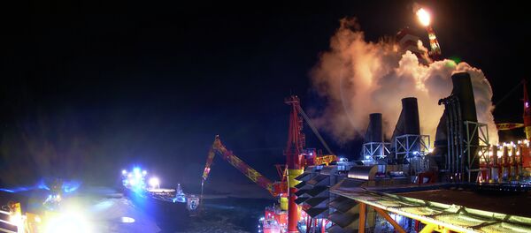 Prirazlomnaya offshore oil platform Prirazlomnaya offshore oil platform - Sputnik International