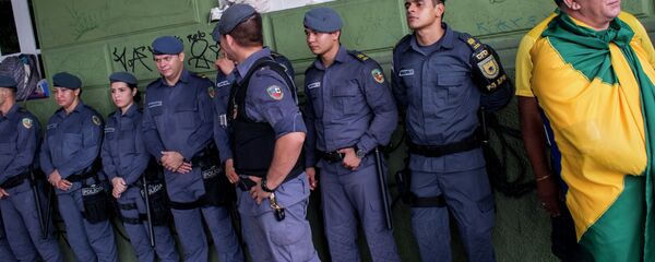 Police officers, Manaus, Amazonas State, Brazil Police officers, Manaus, Amazonas State, Brazil - Sputnik International