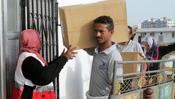 First UN Aid Ship Reaches Yemeni Aden After Four Months of Hostilities - Sputnik International