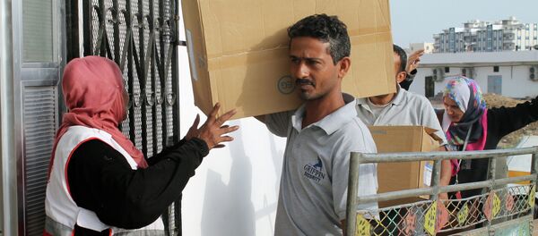 First UN Aid Ship Reaches Yemeni Aden After Four Months of Hostilities - Sputnik International
