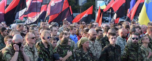 Right Sector public meeting in Kiev - Sputnik International