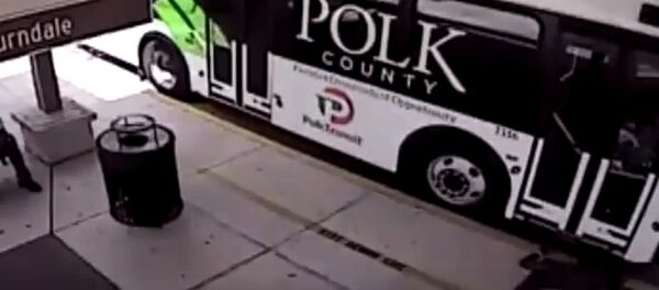 Man Vs Bus. Man Loses Man Vs Bus. Man Loses - Sputnik International