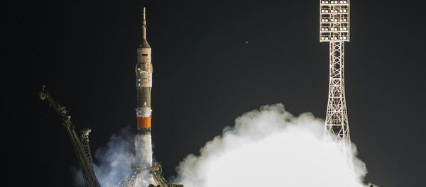 Russia's manned spacecraft Soyuz TMA-18M was launched to the ISS from the Baikonur cosmodrome early Wednesday with the first Danish astronaut aboard. - Sputnik International