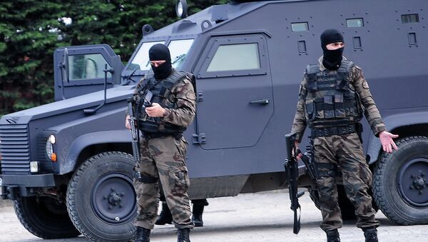 Turkish special force police officers - Sputnik International