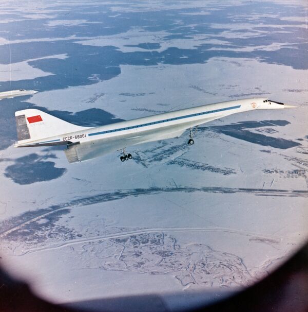 Tu-144 passenger airliner Tu-144 passenger airliner - Sputnik International