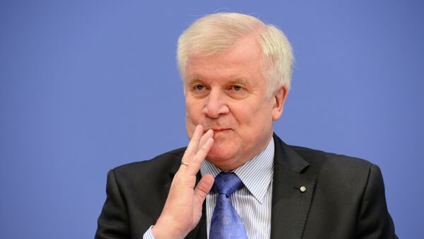 Leader of CDU Bavarian allies Christian Social Union (CSU) Horst Seehofer - Sputnik International