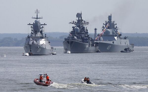 Sea Aegis: Russia Celebrates Navy Day - Sputnik International
