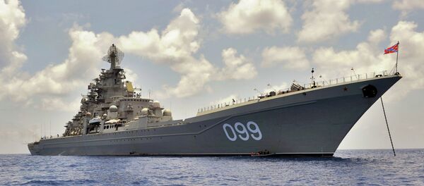 Pyotr Veliky heavy nuclear-powered cruiser - Sputnik International